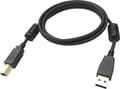 Miniatyrbild 2 av 3: Vision Professional - USB-kabel - USB (hane) till USB typ B (hane) - USB 2.0 - 2 m - svart