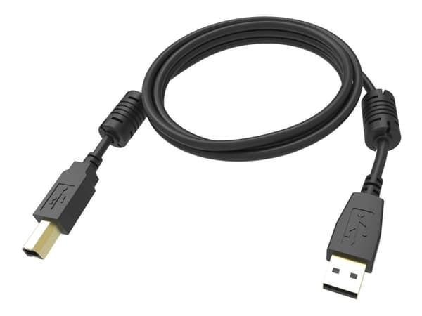 Vision Professional - USB-kabel - USB (hane) till USB typ B (hane) - USB 2.0 - 2 m - svart