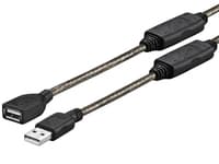 VivoLink - USB-förlängningskabel - USB (hona) till USB (hane) - USB 2.0 - 10 m - aktiv