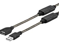 VivoLink - USB-förlängningskabel - USB (hona) till USB (hane) - USB 2.0 - 10 m - aktiv