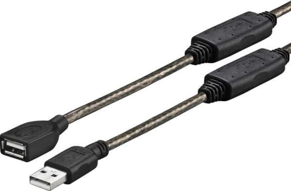 VivoLink - USB-förlängningskabel - USB (hona) till USB (hane) - USB 2.0 - 10 m - aktiv