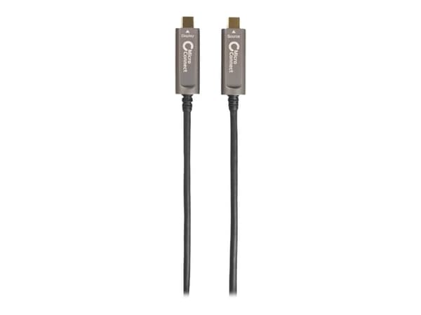 MicroConnect Premium - USB-kaapeli - USB-C (han) til USB-C (han) - USB 3.2 Gen 2 - 3 m - Aktiivinen optinen kaapeli (AOC), 4K60 Hz-tuki - lajittelu -