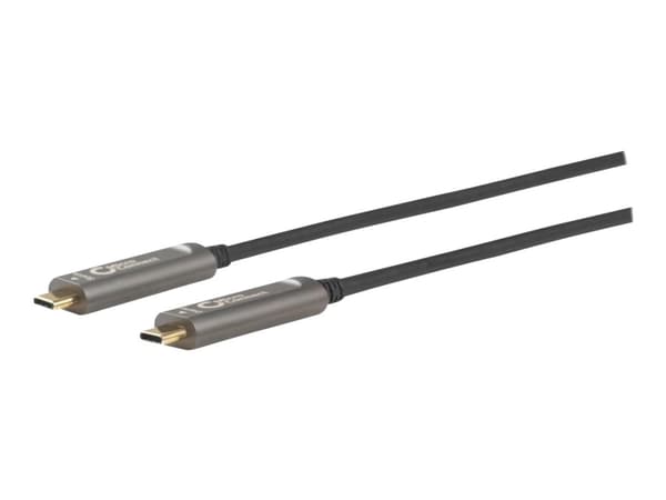 MicroConnect Premium - USB-kabel - 24 pin USB-C (hane) till 24 pin USB-C (hane) - USB 3.2 Gen 1 - 10 m - 4K60Hz stöd, Active Optical Cable (AOC) - sv