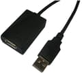 Miniatyrbild 2 av 5: LogiLink USB 2.0 Repeater Cable - 5.0m, 5 m, USB A, USB A