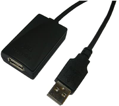 LogiLink USB 2.0 Repeater Cable - 5.0m, 5 m, USB A, USB A