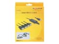 Miniatyrbild 3 av 5: Delock USB 2.0 > 4 x Serial Adapter - Seriell adapter - USB - RS-232 x 4