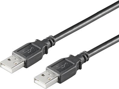 Goobay 93594, 3 m, USB A, USB A, USB 2.0, 0,48 Gbit/s, Svart