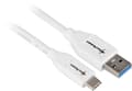 Miniatyrbild 2 av 2: Sharkoon USB 3.1 Cable A-C - white - 0.5m