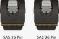 Miniatyrbilde 3 av 5: Delock mini SAS - SAS intern kabel - 36-pins 4i Mini MultiLane (hann) til 36-pins 4i Mini MultiLane (hann) - 1 m