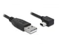 Miniatyrbild 3 av 5: Delock - USB-kabel - USB (hane) till mini-USB typ B (hane) - 1 m - högervinklad kontakt