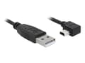 Miniatyrbild 1 av 5: Delock - USB-kabel - USB (hane) till mini-USB typ B (hane) - 1 m - högervinklad kontakt