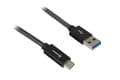 Miniatyrbilde 1 av 2: USB 3.2 Gen 2-kabel, USB-A-hann > USB-C-hann