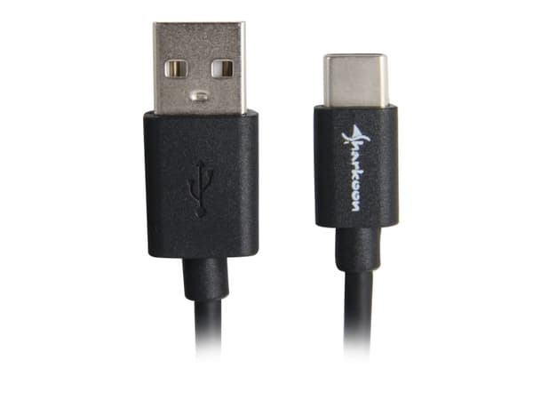 Sharkoon - Strømadapter - 4-pin intern strøm (hann) til 4-pin intern strøm, 3 pin internstr