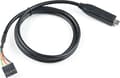Miniatyrbild 5 av 5: Delock - USB / seriell kabel - 24 pin USB-C (hane) till 6 stift TTL (hona) - 5 V - 2 m - svart
