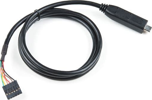 Delock - USB / seriell kabel - 24 pin USB-C (hane) till 6 stift TTL (hona) - 5 V - 2 m - svart