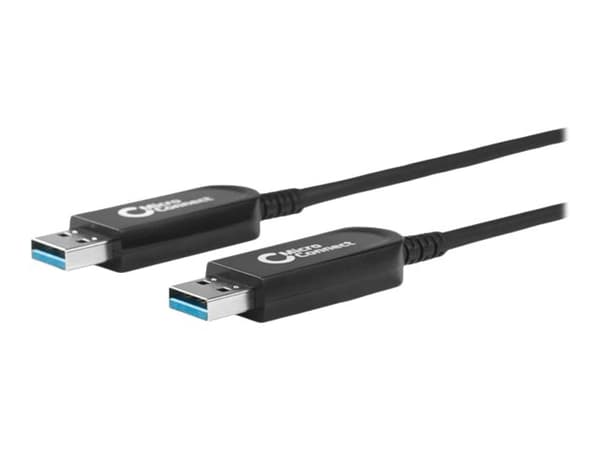 MicroConnect Premium - USB-kabel - USB typ A (hane) till USB typ A (hane) - USB 3.1 Gen 1 - 15 m - Active Optical Cable (AOC) - svart