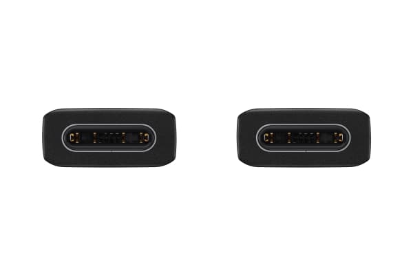 Samsung EP-DA705 - USB-kabel - 24 pin USB-C (hane) till 24 pin USB-C (hane) - USB 2.0 - 3 A - 1 m - svart