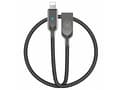 Miniatyrbilde 1 av 5: Kabel USB Usams USB-A - Lightning 1.9 m Czarny (IPYSUSB201)