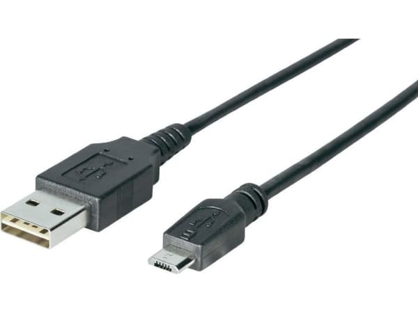 Sharkoon - USB-kabel - USB (hann) til Micro-USB type B (hann) - USB 2.0 - 3 m - svart