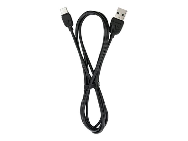 Qoltec - USB-kabel - 24 pin USB-C (han) till USB (han) - 1,2 m - sort