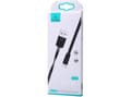 Miniatyrbild 2 av 5: Usams USAMS USB cable Flat cable U2 microUSB 1.2m black/black SJ201MIC01 (US-SJ201)