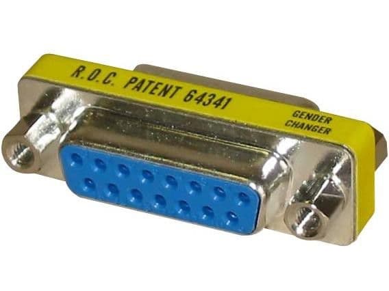 Logo Coupler, Joystick, 15pin-15pin, F/F (68054)