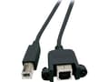 Miniatyrbild 3 av 5: EFB Elektronik K5293SW.1V2, 1 m, USB B, USB B, USB 2.0, 0,48 Gbit/s, Svart