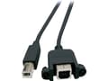 Miniatyrbild 5 av 5: EFB Elektronik K5293SW.1V2, 1 m, USB B, USB B, USB 2.0, 0,48 Gbit/s, Svart