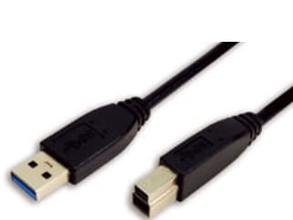 LogiLink 3m USB 3.0, 3 m, USB A, USB B, USB 3.2 Gen 1 (3.1 Gen 1), Hane/Hane, Svart