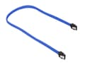 Miniatyrbilde 3 av 4: Sharkoon - SATA-kabel - Serial ATA 150/300/600 - SATA (hunn) til SATA (hunn) - 60 cm - låst - blå