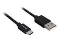 Miniatyrbild 4 av 4: Sharkoon USB 2.0 A - USB C Adapter - black - 0.5m