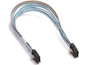 Supermicro CBL-0108L-02 - SATA/SAS-kabel - 36-pins 4i Mini MultiLane (hann) til 36-pins 4i Mini MultiLane (hann) - 39 cm - for SuperServer 6015P-T