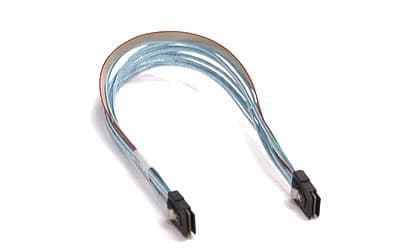 Supermicro CBL-0108L-02 - SATA/SAS-kabel - 36-pins 4i Mini MultiLane (hann) til 36-pins 4i Mini MultiLane (hann) - 39 cm - for SuperServer 6015P-T