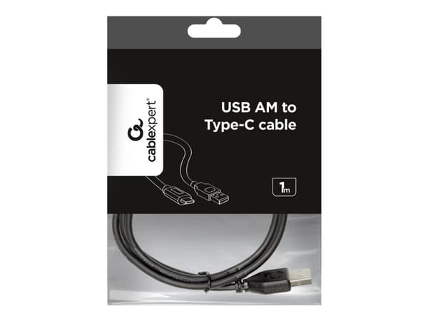 Cablexpert - USB-kabel - USB (hane) till USB typ B (hane) - USB 2.0 - 1 m - formpressad - svart