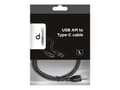 Miniatyrbild 4 av 5: Cablexpert - USB-kabel - USB (hane) till USB typ B (hane) - USB 2.0 - 1 m - formpressad - svart