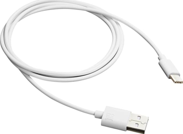 Canyon - USB-kabel - 24 pin USB-C (hane) till USB (hane) - USB 2.0 - 1 m - vit