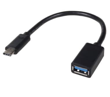 Maclean MCTV-843, 0,15 m, USB A, USB C, USB 3.2 Gen 1 (3.1 Gen 1), Sortera