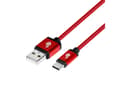 Miniatyrbild 1 av 2: Cable USB - USB C 1.5 m ruby tape