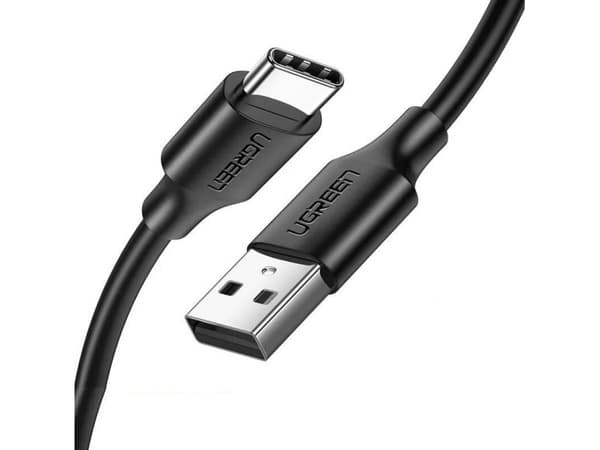 USB til USB-C-kabel UGREEN 1,5m (svart)