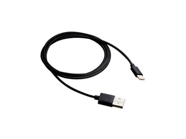 Canyon CNE-USBC1B - USB-kabel - 24 pin USB-C (hane) till USB (hane) - USB 2.0 - 5 V - 1 A - 1 m - svart
