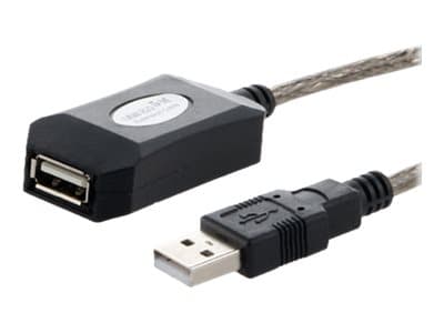SAVIO CL-76 - USB-forlengelseskabel - USB (hunn) til USB (hann) - USB 2.0 - 5 m - aktiv