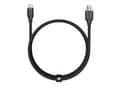 Miniatyrbilde 1 av 5: AUKEY CB-AC2, 2 m, USB A, USB C, USB 3.2 Gen 1 (3.1 Gen 1), Sort