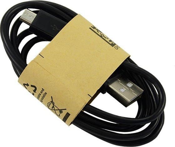 USB-kabel Samsung USB A -> Micro USB Svart 1,5 m (ECB-DU4EBE)