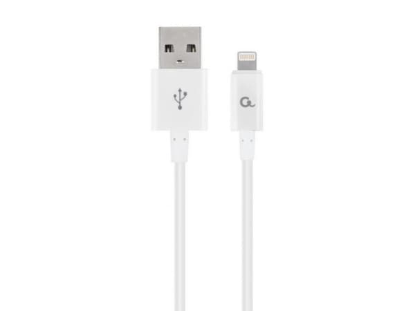 Cablexpert - Lightning-kabel - USB hane till Lightning hane - 2 m - vit