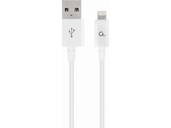 Cablexpert - Lightning-kabel - USB hane till Lightning hane - 2 m - vit