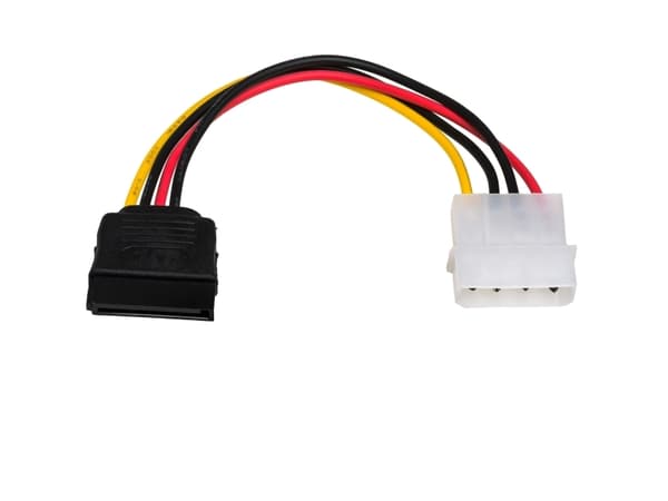 Akyga - Strömadapter - 4 pin intern effekt (hona) till SATA-ström (hane) - 15 cm