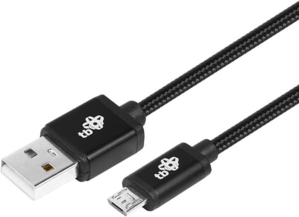 !TB Micro USB - USB 1.5 m. cable black