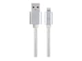 Miniatyrbild 3 av 5: Cablexpert - Lightning-kabel - USB hane till Lightning hane - 1.8 m - silver