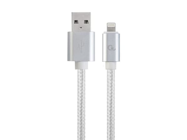 Cablexpert - Lightning-kabel - USB hane till Lightning hane - 1.8 m - silver