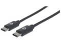 Miniatyrbild 3 av 5: Manhattan 354868, 0,5 m, USB C, USB C, USB 2.0, 0,48 Gbit/s, Svart